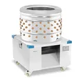 Produktbild: Wiesenfield WI-PPM-60 Rupfmaschine 1.500 W 540 kg/h Edelstahl Ø 60 cm Geflügelrupfmaschine 181 Rupffinger