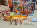 Produktbild: Playmobil Fairies, 9133 Romantisches Feenschiff, Schiff + Figuren Neuwertig