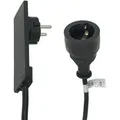 Produktbild: 151000155100 Strom Verlängerungskabel 16 A Schwarz 1.50 M H05vv-f 3g 1,5 Mm2 - Evoline