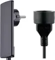Produktbild: EVOline 151000155100 Strom Verlängerungskabel 16A Schwarz 1.50m H05VV-F 3G 1,5mm²