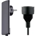 Produktbild: EVOline 151000155100 Strom Verlängerungskabel 16 A Schwarz 1.50 m H05VV-F 3G 1,5