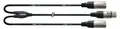 Produktbild: Cordial CFY 0,3 FMM XLR Adapterkabel 0,3 m Schwarz