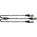 Produktbild: Cordial XLR female / 2x XLR male CFY 0,3 FMM | Neu