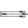Produktbild: Cordial XLR female / 2x XLR male CFY 0,3 FMM | Neu