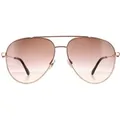 Produktbild: Jimmy Choo Pilotenbrille Damen Gold Kupfer Braun Farbverlauf OLLY/S