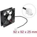 Produktbild: DELOCK 67291 - Axiallüfter 5 V DC, 92 x 92 x 25 mm schwarz