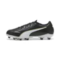 Produktbild: PUMA King 20 Match FG/AG Fußballschuh, Unisex, Schwarz-Weißgold, 10.5 UK