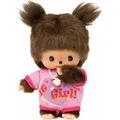 Produktbild: Magni Monchhichi Plüschfigur Bebichhichi Romper It's a Girl 15cm (15 cm) (203857)
