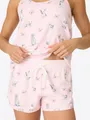 Produktbild: PJ Salvage Damen Pyjamashorts Butterfly Grove - rosa - Größe M