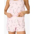 Produktbild: PJ Salvage Pyjamashorts Butterfly Grove sleepwear schlafmode schlafanzug bunt|rosa M