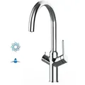 Produktbild: 4 Wege Wasserhahn Kueche Spueltischarmatur Verchromt Kuechenarmatur Mit U 360 Schwenkbarem Auslauf - Bod Design