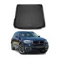 Produktbild: Kofferraummatte Kofferraumwanne für BMW X5 F15 F85 2013-2018 Gummi TPE Schwarz