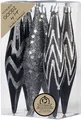 Produktbild: Christbaumschmuck Eiszapfen Kunststoff 15 cm 6 Stück schwarz/anthrazit