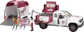 Produktbild: Schleich Horse Club Mobile Tierärztin mit Anhänger 42704 Spielset Jeep Pferd