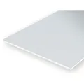 Produktbild: 9009 Weiße Polystyrolplatte, 150x300x0,13 mm, 3 Stück, Weiss/Opulenter Garten