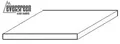 Produktbild: Evergreen Scale Models weisse Polystyrolplatten 150 x 300 x 0,13 mm  3 St.  9009