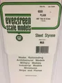 Produktbild: Evergreen 9009 Plasticcart Sheet Plain 150x300x0,13mm (3) Polystyrene Modellbau
