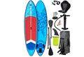 Produktbild: BRAST SUP-Board TURTLE Aufblasbares Stand up Paddle Set - 320x81x15cm, 5 Jahre Garantie inkl. Sonderzubehör, (2in1 Paddel Kajak-Sitz Action-Cam-Halterung), Fußschlaufe Paddel Pumpe Rucksack