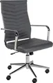 Produktbild: CLP Bürostuhl Canby Kunstlederbezug höhenverstellbar und drehbar,grau