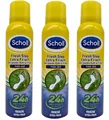 Produktbild: Scholl Fresh Step Antitranspirant Fuß Deo Deodorant 24h TROCKENWIRKUNG 3 x 150ml