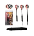 Produktbild: Karella Darts - Black Star Schwarz Messing Brass 21g (Steel Dart) Pfeile NEU