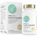 Produktbild: Cosphera Haar Vitamine | 120 Kapseln | mit Biotin, Zink, Selen, Vitaminen & Pflanzenextrakten | vegan