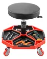 Produktbild: VEVOR Rollbarer Mechanikerhocker Verstellbarer Garagensitz mit Ablage 136kg