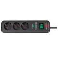 Produktbild: Brennenstuhl 1158810315 Power extension 1.5 m 3 AC  outlet(s) Anthracite Eco ~E~