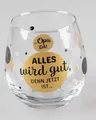 Produktbild: Glas mit Spruch Alles wird gut denn jetzt ist Opa da formano Wasserglas Trinkgla