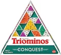 Produktbild: Triominos Conquest, Brettspiel für Kinder ab 6 Jahren, Gesellschaftsspiel für 2 bis 4 Spieler