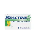 Produktbild: Reactine duo® Allergietabletten (6 St.) | Antiallergikum mit Cetirizin und Pseudoephedrin | Schnelle Hilfe bei Allergiebeschwerden | Wirkt zusätzlich gegen eine verstopfte Nase