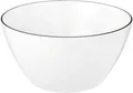 Produktbild: Seltmann Weiden Müslischale Lido Black Line, Porzellan, (1-tlg), Müslischale 15 cm