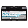 Produktbild: Electronicx GEL Versorgungsbatterie 12V 120Ah / 120 Ah 12 Volt – Deep Cycle Gel Edition Batterie wartungsfrei & versiegelt – 353×175×190 mm – Wohnmobil, Wohnwagen, Boot, Yacht und Camping - Freizeit