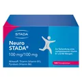 Produktbild: Neuro STADA® 100 mg/100 mg zur Behandlung eines nachgewiesenen Vitamin-B1 und -B6-Mangels