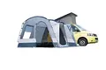 Produktbild: dwt Sprint II Buszelt inkl. Zeltboden, freistehend 350x280 cm, Texolan 30 Material Grau, Seitenwand mit Fenster