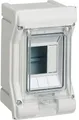 Produktbild: Hager VE103SN Vector Kleinverteiler, Aufputz, 1-reihig, IP65, 3PLE, UV-stabil, o