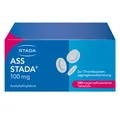 Produktbild: ASS STADA® 100 mg magensaftresistente Tabletten zur Vorbeugung von Herzinfarkt und Schlaganfall bei vorbelasteten Patienten magenfreundliche Formulierung