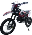Produktbild: 140cc Dirtbike Cross Bike Pitbike KXD 612 E-Start 17/14 Zoll Lichtmaske Rot