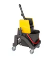 Produktbild: Vermop 0348 Aquva 1 x 17 L Nasswischwagen Wischwagen Einfachfahreimer Fahreimer