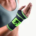 Produktbild: BORT ManuBasic Sport Bandage li.M schw./grün 1 St