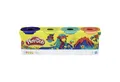 Produktbild: Hasbro Knete Play-Doh 4er Pack WILD, Knete Spielen Basteln für fantasievolles und (Packung)