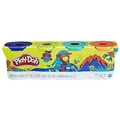 Produktbild: HASBRO PLAY DOH KNET-SET WILD 4 STÜCK PACKUNG E4867 KNETE MODELLIEREN