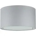 Produktbild: Premium Lampenschirm Stehlampe Hängelampe  Grau Baumwolle E14/E27 Ø40cm