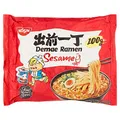 Produktbild: Nissin Demae Ramen – Sesam, Einzelpack, Instant-Nudeln japanischer Art, mit Sesamöl & asiatischen Gewürzen, schnell & einfach zubereitet, asiatisches Essen (1 x 100 g)