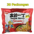 Produktbild: Nissin Instant Nudeln Sesame 30er Pack (30 x 100g) asiatisches Nudelgericht