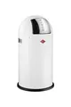 Produktbild: WESCO Abfallsammler 175831-01 PUSHBOY in WEISS mit 50 Liter Volumen und Klapp...