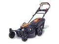 Produktbild: FUXTEC Benzinrasenmäher FX-RM5170agile, 50,8 cm Schnittbreite, 51cm Schnittbreite, 60 L Fangkorb, 4in1 Mäher, schwenkbare Vorderachse