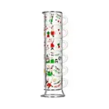 Produktbild: 8002617028684 Bialetti Italia - Set of 6 Espresso Cups with Stand Bialetti