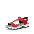 Produktbild: Rieker Damen - Sandalen & Flip Flops 68871-33 rot / 33 Gr.37