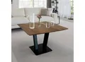 Produktbild: FineBuy Couchtisch quadratisch 60 cm Akazie Massivholz Moderner Wohnzimmertisch